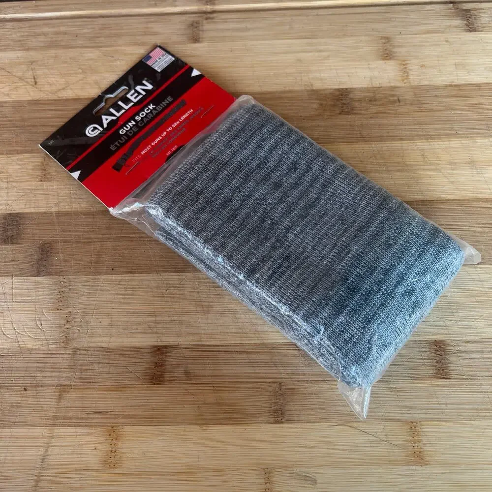 New Allen Knit Gun Sock - #131 - Heather Gray - 52